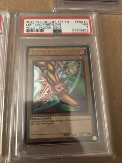 Konami Yu-Gi-Oh! 2015 Exodia the Forbidden One YGLD Deck PSA Graded Complete Set - Image 5