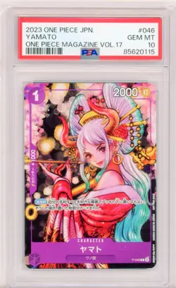 【Yamato】2025 One Piece JPN. Magazine Vol.17 #046 GEM MT PSA 10 - Image 1