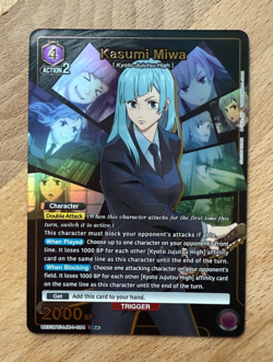 Union Arena - Jujutsu Kaisen JJK-1-084 Kasumi Miwa (084) SR 1 Star MINT - Image 1