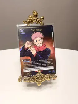 Union Arena Jujutsu Kaisen Yuji Itadori GOLD Foil Card - English - Image 2