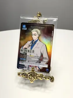 Union Arena Winner Card Kento Nanami JJK-1-053 Blue Jujutsu Kaisen - English - Image 2