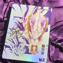 Yuuki Asuna Sword Art Online GODDESS ZR INFLUENCER Anime Girl Holo Card - Image 3