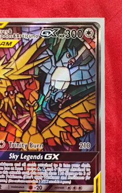 Moltres & Zapdos & Articuno GX SM210 - Tag Team Promo | Sky Legends Pokemon Card - Image 3