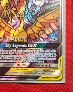 Moltres & Zapdos & Articuno GX SM210 - Tag Team Promo | Sky Legends Pokemon Card - Image 4