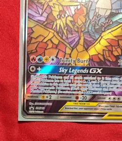 Moltres & Zapdos & Articuno GX SM210 - Tag Team Promo | Sky Legends Pokemon Card - Image 5