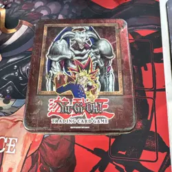 Yu-Gi-Oh! 2002 Collector's Tin Yami Yugi & Summoned Skull With Vintage Card Lot - Image 1