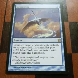 Mtg Swan Song NM/M Theros Magic Card - Image 1