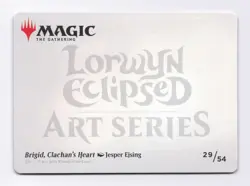 Brigid, Clachan's Heart Art Card (Gold Stamped) MTG Art Series: Lorwyn Eclipsed - Image 2