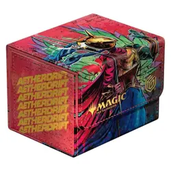 MAGIC CARD DECK BOX CASE 100 SIDEWINDER AETHERDRIFT: HAZORET GODSEEKER - Image 1