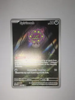 Spiritomb 148/132 Me01: Mega Evolution Holo Illustration Rare Pokemon TCG Card - Image 1