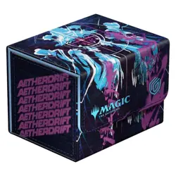 MAGIC CARD DECK BOX CASE 100 SIDEWINDER AETHERDRIFT: OILDEEP GEARHULK - Image 1