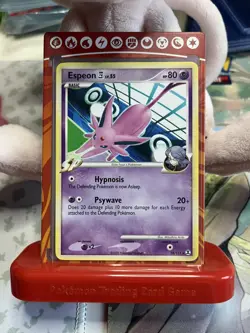 Pokemon Card - Espeon E4 Rising Rivals 18/111 Rare Non Holo NM (extremely crisp) - Image 1