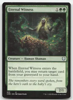 MTG Commander Legends #425 Eternal Witness LP - Image 1