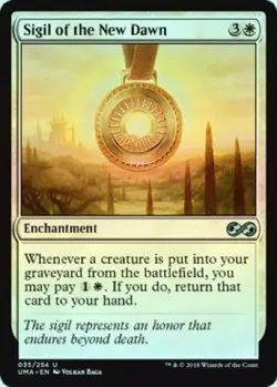 Sigil of the New Dawn (035/254) - Ultimate Masters - Uncommon (Foil) - Image 1