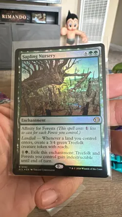 Sapling Nursery #192 Foil MTG Lorwyn Eclipsed ECL Magic The Gathering Near Mint - Image 1