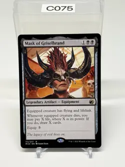 Mask of Griselbrand (111) Innistrad: Midnight Hunt MID MTG Magic - Image 1