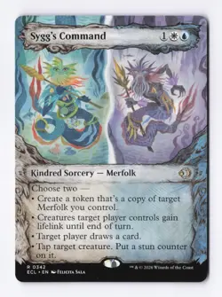 Sygg's Command (Showcase) 0342 (R) MTG Lorwyn Eclipsed (ECL) - Image 1