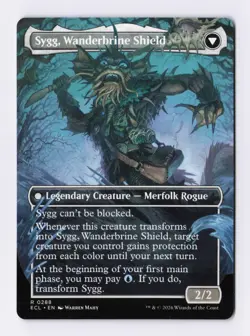 Sygg, Wanderwine Wisdom (Borderless) 0288 (R) MTG Lorwyn Eclipsed (ECL) - Image 2