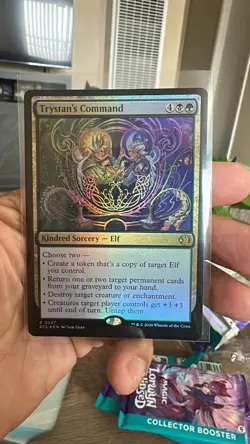 Trystans Command 247 Foil MTG Lorwyn Eclipsed Rare Near Mint Magic the Gathering - Image 1