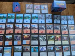MTG Strixhaven Prismari Performance Commander Deck - Inc Sleeves & deck box - Image 2