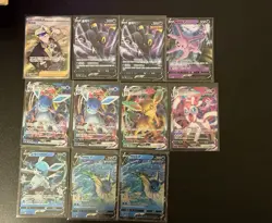 Pokemon TCG Korean Card Lot 29 Cards - V & VMAX Holos Eeveelutions Umbreon - Image 1
