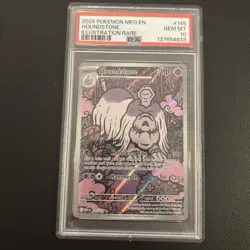 PSA 10 GEM MT Houndstone 145/132 Pokemon Mega Evolution Illustration Rare - Image 4