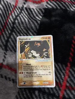 Regirock ex Holo Ultra Rare-99/106-Pokemon TCG:EX Emerald Pokemon Card-MP-HP - Image 1