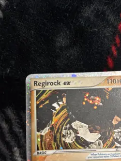 Regirock ex Holo Ultra Rare-99/106-Pokemon TCG:EX Emerald Pokemon Card-MP-HP - Image 4