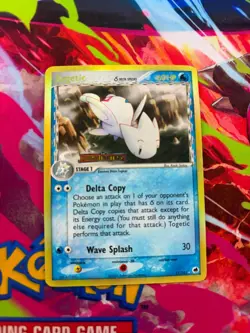 Togetic 11/101 NM Reverse Holo Rare *STAMPED* Dragon Frontiers 2006 Pokemon TCG - Image 1