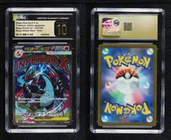 Mega Attack Rare - Charizard X ex Japanese Pokemon M2A: Dream CGC 10 Pristine - Image 3