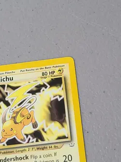 Pokemon TCG Raichu Neo Revelation Non Holo 21/64 LP - Image 3