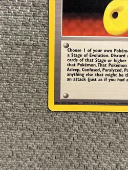 Pokemon TCG Devolution Spray Trainer Base Set 72/102 Regular Card NM / LP - Image 5