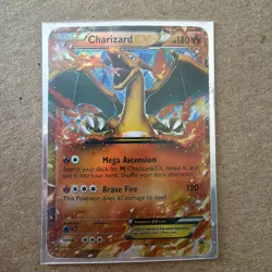 Pokemon TCG Charizard-EX XY Black Star Promos XY17 Holo Promo - Image 1