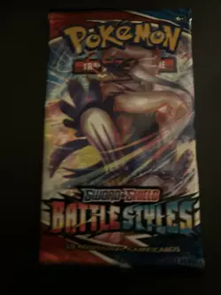 22.46g HEAVY Battle Styles Pokemon TCG Sword & Shield Sealed Booster Pack 820650808197 - Image 2