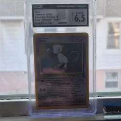 Wizards of the Coast Mew Black Star Promos #9 Holo Pokemon League CGC 6.5 2000 - Image 1