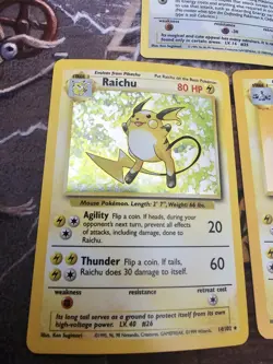 Pokemon Vintage WOTC Holo Lot Of 5 Base Set / Shadowless Clefairy / Unlimited - Image 4