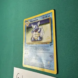 Pokemon TCG Wartortle #63/130 BASE SET 2 | WOTC Stamp - Image 2