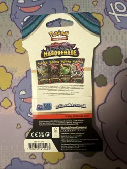 Pokemon Scarlet & Violet Twilight Masquerade Sleeved Booster Pack - Image 2