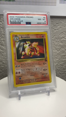 2000 Pokemon Black Star Promo #6 PSA 8 FREE SHIPPING - Image 2