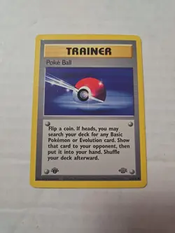 Poke Ball 64/64 Jungle Regular 1st Edition - Pokemon TCG - WOTC - Image 1