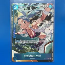 Nefeltari Vivi EB02-026 Alternate Art Anime 25th Collection One Piece Card Engli - Image 1