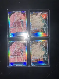 One Piece Card Game Super Pre Release Crocodile Deck Foil Lot - Image 1