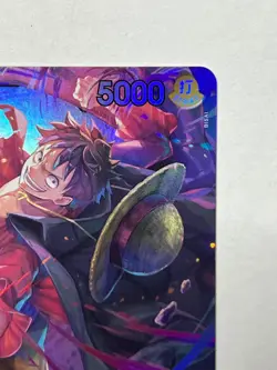Monkey.D.Luffy ST18 OP05-060 Leader PURPLE Starter Deck Foil MINT - Image 3