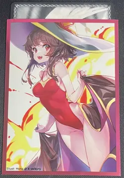 Arch Wizard Megumin - KonoSuba Individual Card Sleeve Anime Doujin Waifu - Image 2