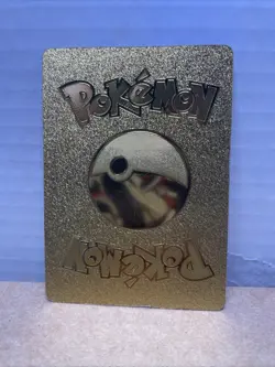 Pokemon Charizard VMAX Gold Foil Fan Art Card SMP26-44 - Image 5