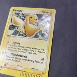 Pikachu #012 Holo Black Star Promo Card Vintage LP Pokemon TCG - Image 2