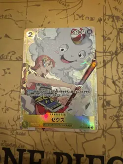 One Piece Card Zeus R OP11-106 [PAR] Parallel A Fist of Divine Speed Japanese - Image 1