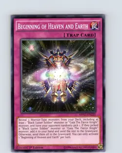 Yu-Gi-Oh TCG Beginning Of Heaven And Earth MP17-EN225 1st Edition Common Card NM - Image 1