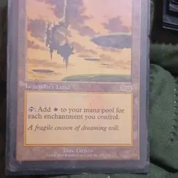 Magic: The Gathering Serra's Sanctum Legendary Land 3 Card Lot English 1998 - Image 2