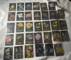 Pokemon Topps Blue Label foil Card lot. 33 Cards All Holo/Foil Cards - Image 1